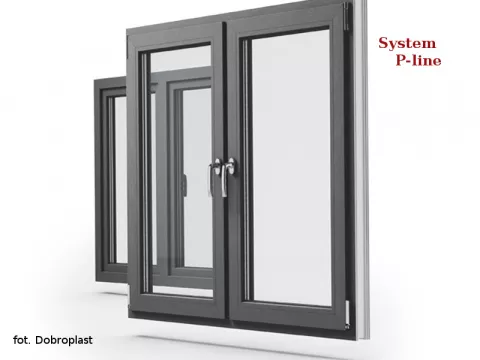 Okna PVC w systemie P-line